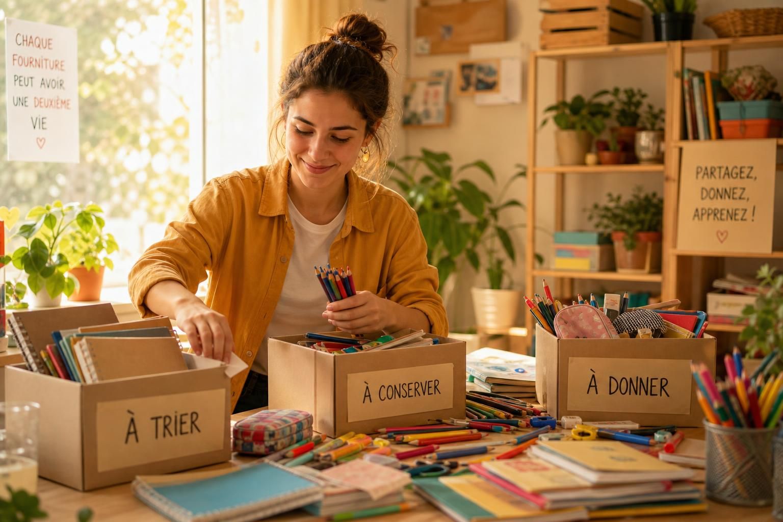 Recycler les fournitures scolaires de l’an dernier 7 découvrez comment recycler efficacement les fournitures scolaires de l’an dernier pour réduire le gaspillage et économiser tout en préparant la rentrée.