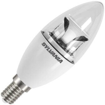 ampoule flamme LED claire 6,5W (remplace 40W) E14