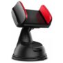 360-Degree Universal Car Mount Holder Windshield Sucktion Phone Holder Stand – Black
