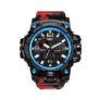SMAEL Camouflage 1545B Watch Men New Style Digital Waterproof Sports Military – RED