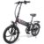 Samebike 20LVXD30 Smart Folding Electric Moped Bike E-bike 350W 35km Per Hour – Black with EU Plug