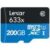 microSDHC microSDXC UHS-I – 200 Go – Classe 10 Lexar High-Performance 633x