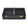 QOTOM Q355G4 Wifi Mini PC 4 Lan AES-NI Dual Core i 5 8GB Firewall Linux Fanless Mini PC PFsense