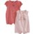 Lot de 2 combicourts bébé fille IN EXTENSO