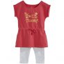 Ensemble robe manches courtes + legging bébé fille