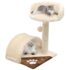 Cat Bed with Stripes Size L – Black L France