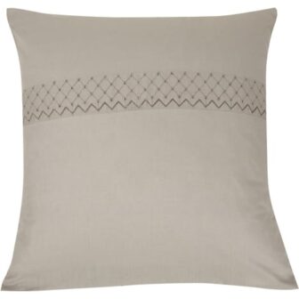 Taie d'oreiller en coton BRODERIE ANGLAISE