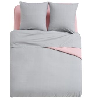 ACTUEL Parure housse de couette en percale de coton