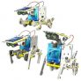 14 in 1 Assembly Solar Power Car Robot Kit Kid Educational Toy – WHITE