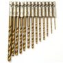 13PCS Titanium Coated Drill Bit Set – Yellow