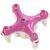 Extra Spare Upper + Lower Body Cover Fitting for Floureon FX – 10 Remote Control Quadcopter – PINK