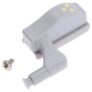 LED Cabinet Hinge Light Induction Cupboard Closet Wardrobe Night Lamp 1pc – Warm White