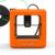 Easythreed NANO Mini Home Education Children’s 3D Printer ORG – Orange EU Plug