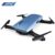 JJRC H47 ELFIE+ Foldable RC Pocket Selfie Drone – RTF – STANDARD VERSION BLUE