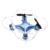 Floureon F10 Mini RC Drone – RTF – BLUE