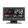 Station météo LCD Digital Weather Station Clock – BLACK