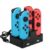 IPLAY Four Charging Dock Charger Stand for Nintendo Switch Joy-Con