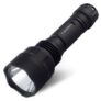 Lampe Torche Convoy C8 Cree XML2 U2 – 1A 960Lm 7135 x 8 18650 LED Flashlight – BLACK
