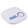 Tracker Bluetooth Nut 2 Bluetooth 4.0 Smart Chip Tracker Anti – lost Alarm Two – way Intelligent Patch Finder – WHITE
