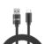 Gocomma Nylon Braided Type-C Data 3A Quick Charge Cable – BLACK 1PC