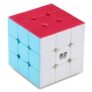 QiYi Warrior W 3 x 3 x 3 Speed Magic Cube Puzzle Finger Toy – COLORFUL