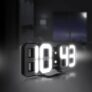 Horloge Digitale 3D LED – BLACK