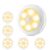 Utorch LED Night Lamp 6pcs – WARM WHITE LIGHT