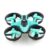 F36 Mini RC Drone – RTF – CYAN STANDARD VERSION