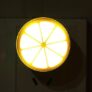 Lampe LED Citron Night Light Auto Sensor Control Lamp for Bedroom – YELLOW