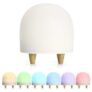 RG – L023 Portable LED Nursery Baby Night Silicone Cute Lamp – MILK WHITE