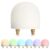 RG – L023 Portable LED Nursery Baby Night Silicone Cute Lamp – MILK WHITE