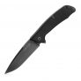Couteau FURA GEAR D2 Steel Blade Liner Lock Folding Knife – BLACK