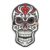 Sound Reactive LED Light Skull Mask for Trick Game Halloween – RED
