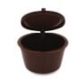 Capsules de café réutilisables Refillable Coffee Capsule – DEEP BROWN 5PCS