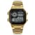Montre homme SKMEI Men Sports Waterproof Watch Stainless Steel Fashion Digital Wristwatches – GOLD