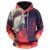 Stylish Creative Geometrical Print Hoodie Sweatshirt
