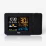 FanJu FJ3391 Color Weather Station with Projection / Weather Monitor Clock – BLACK EU PLUG