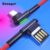 Essager 2m 3A Fast Charging USB Cable For Samsung Xiaomi Note 10 Pro Cable Mobile Phone Charger Cord – Red 1m_3.28ft China