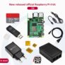 Raspberry pi 4 2GB/4GB/8GB Kit Raspberry Pi 4 Model B PI 4B +Heat Sink+Power Adapter+Case +HDMI Cable+3.5 inch Screen – 2GB-64G SDcard