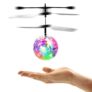 Induction Colorful Lamp Flash Flying Ball Helicopter Toy for Kids – WHITE