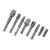8 Sizes Steel Socket Adapter Power Hex Shank Set – SILVER