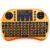 Rii i8+ Multi-function Mini 2.4GHz Wireless Touchpad Keyboard with Built-in Battery for HTPC – Orange