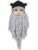 Beard Braid Tassel Embellished Animal Head Hat – BLACK
