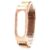 Bracelet pour MiBand 2 Milanese Stainless Steel Strap for Xiaomi Miband 2 – ROSE GOLD