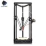 Anycubic Kossel Upgraded Pulley Version Unfinished 3D Printer – BLACK – EU PLUG WITH PRINTER MATERIAL + BRACKET