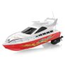 Bateau télécommandé C101A Remote Control Boat Model Ship Sailing Plastic Toy – RED