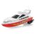 Bateau télécommandé C101A Remote Control Boat Model Ship Sailing Plastic Toy – RED