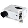 Excelvan CL720D LED Projector with Digital TV Slot – WHITE EU PLUG