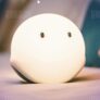Lampe veilleuse de nuit tactile Touch Sensitive Rechargeable LED Night Mood Light – WHITE