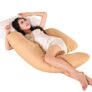 Crescent-shaped Multifunctional Pregnancy Pillow – CAMEL